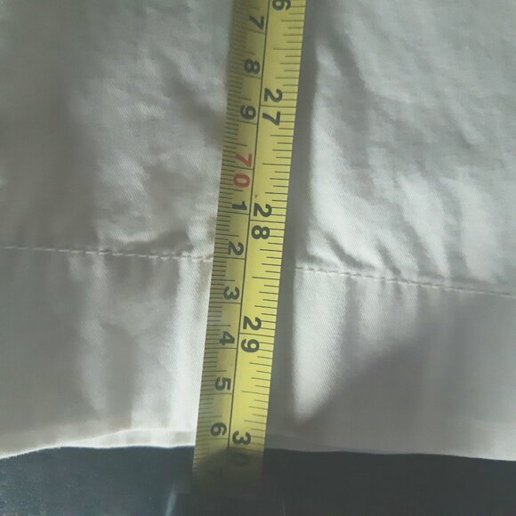 Roundtree & Yorke SZ 40x30 Men's Chinos Off White 100 %Cotton - Picture 6 of 8